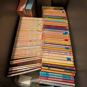 Big lot baby sitters club books and Baby Sitter Little Sister Ann Martin lot